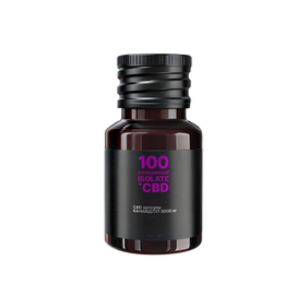 CBD isolate капсули 3000 мг, 30 капсул по 100 мг