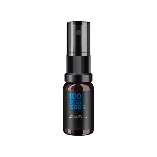 CBD isolate-олія 20%, 2000 мг, 60 доз, 10 мл, мандарин