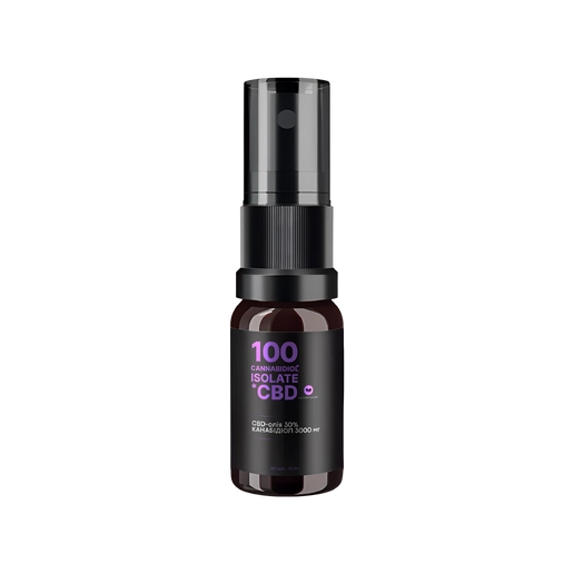 CBD isolate-олія 30%, 3000 мг, 60 доз, 10 мл, натуральний